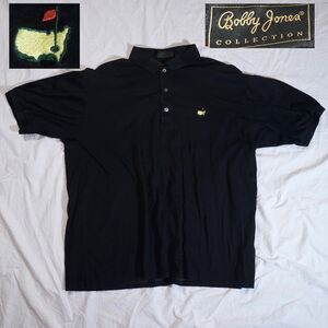 Masters Logo Polo Bobby Jones Black XL